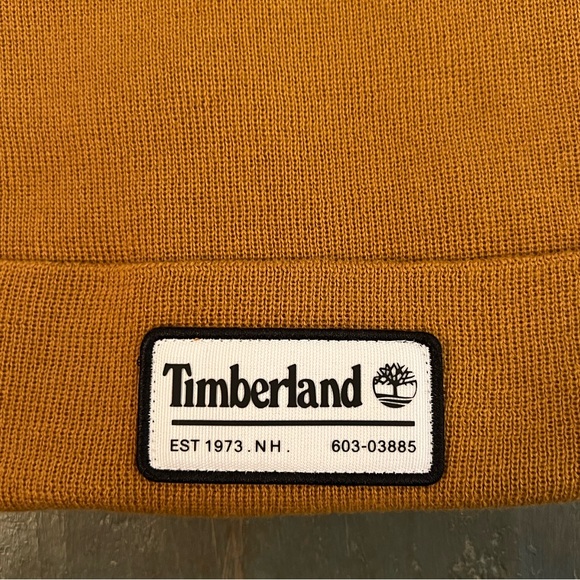 Timberland Men’s Long Patch Winter Beanie NWT - Picture 2 of 4